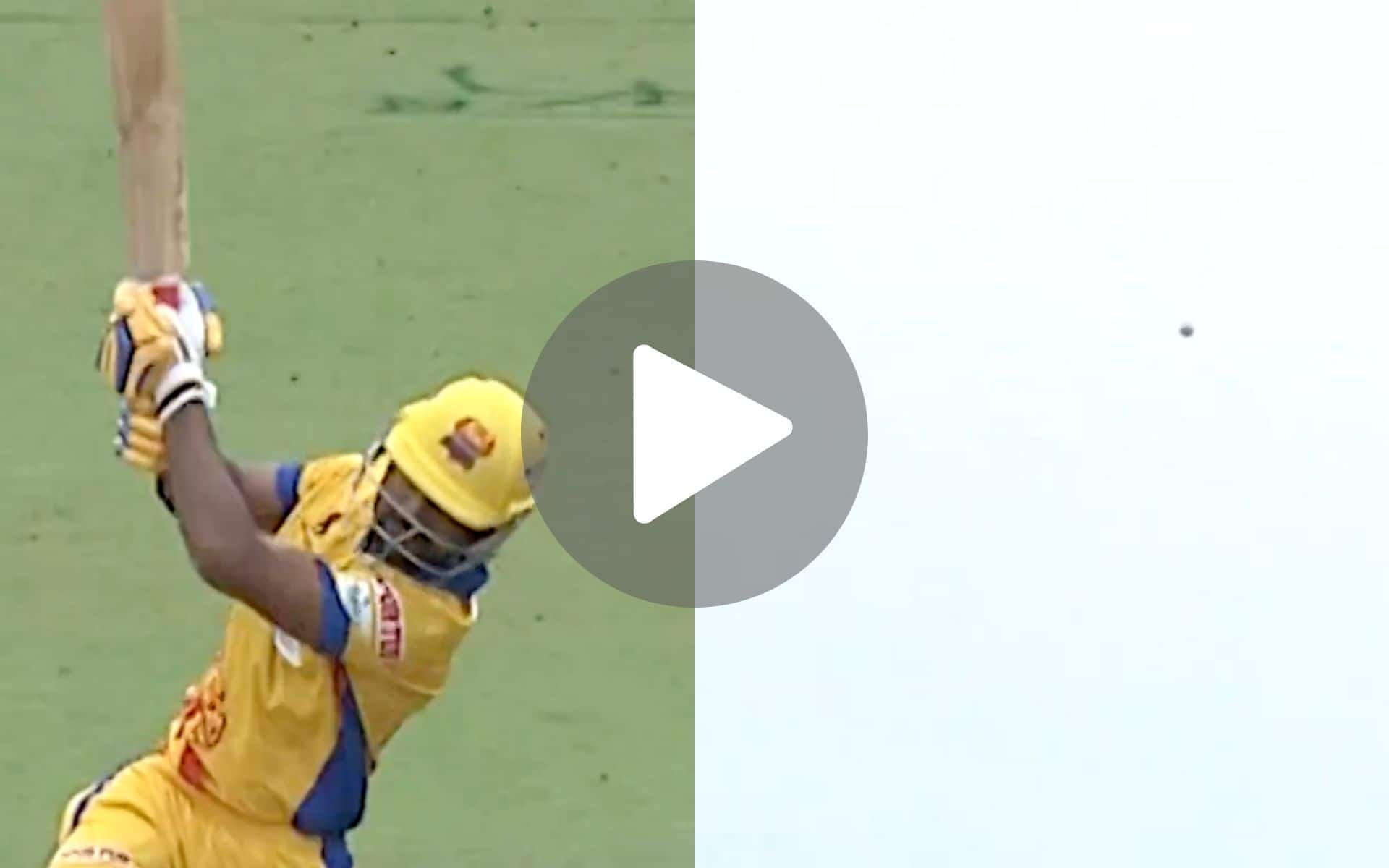 [Watch] Rohan Patil Slams A Yuvi-Style Six In The Maharaja T20 League 2024